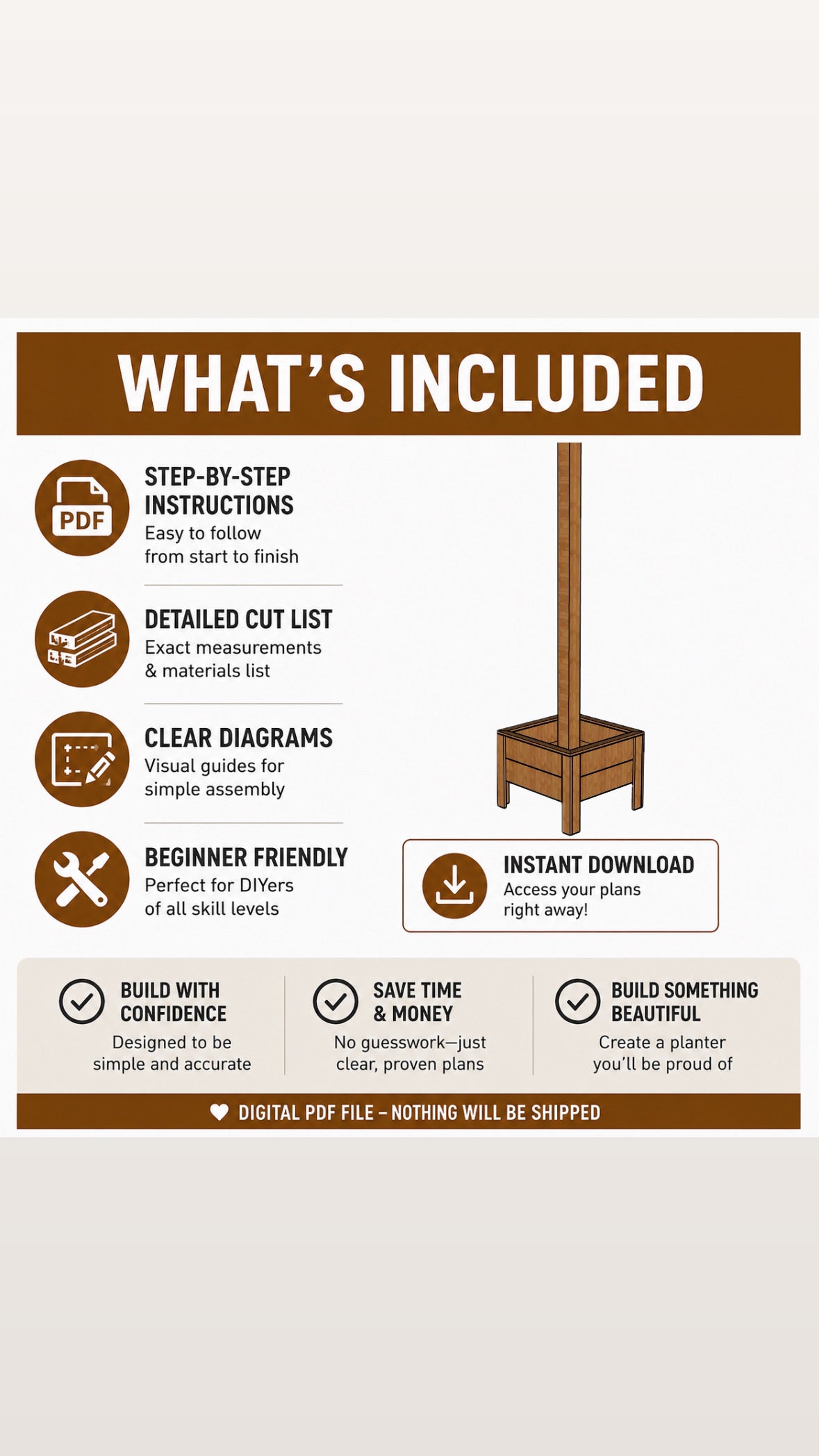 WoodWorkzLA's Best Sellers Bundle (4 PDF Plans)
