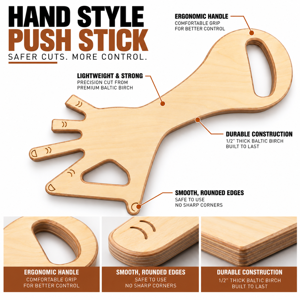 Hand Push Stick