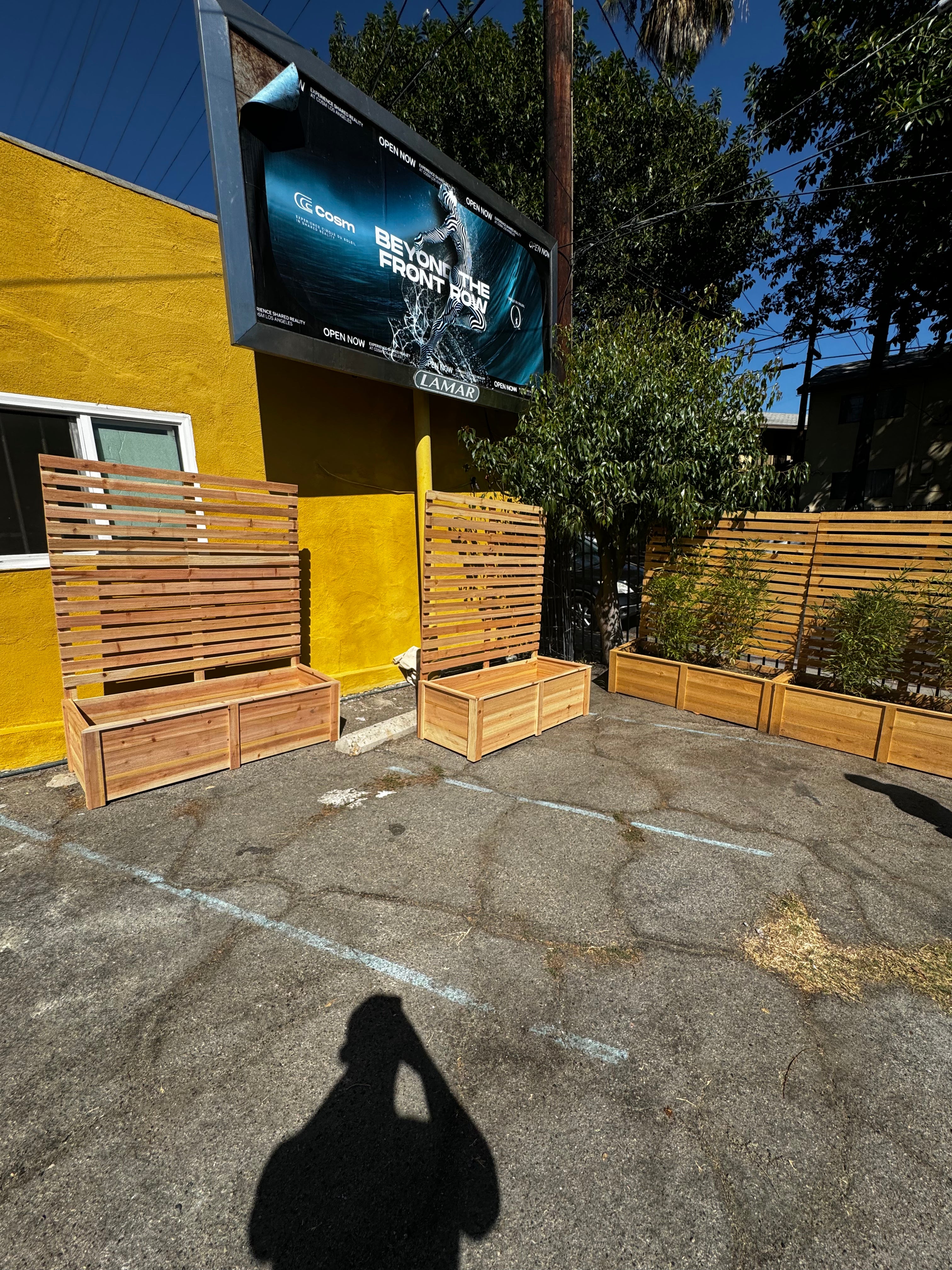 5' x 6' Privacy Screen Planter Box Plans (PDF)