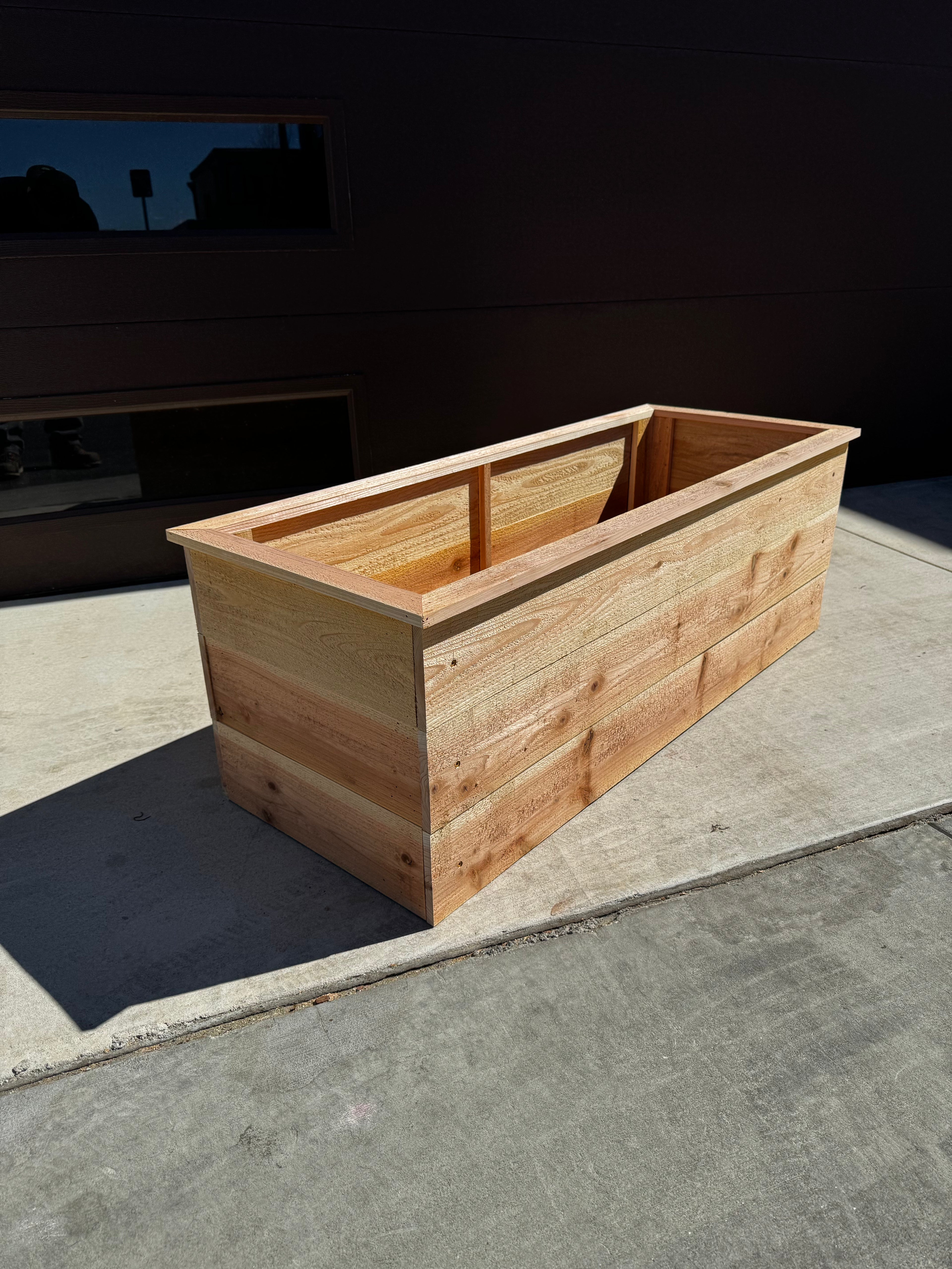 Modern Cedar Planter Box PDF Plans (4 Pack Bundle)
