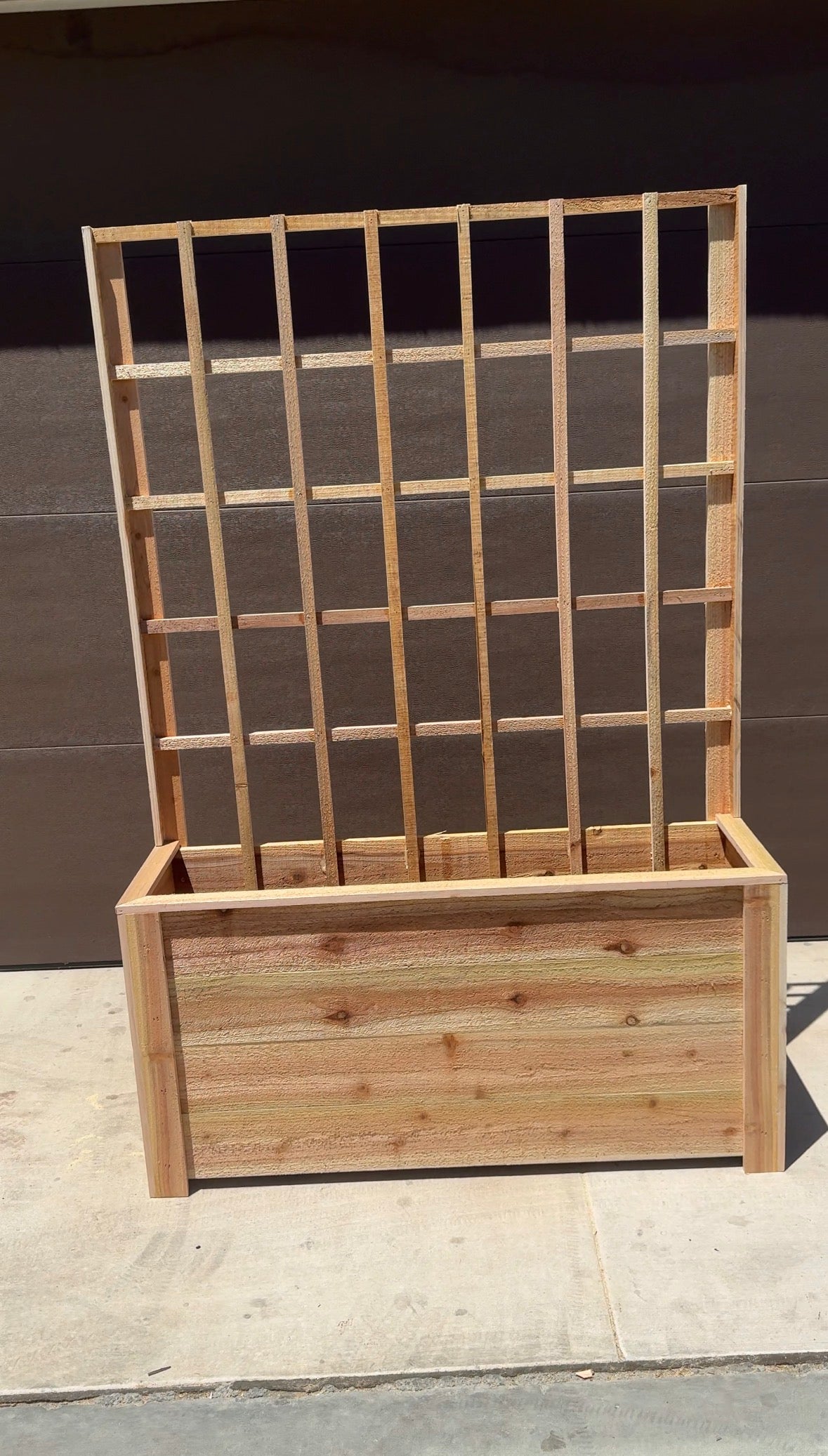 4' x 6' Cedar Lattice/Trellis Planter Box Plans (PDF)